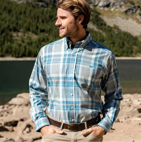 Southern Marsh Bedford Plaid shirt will become a go to shirt in your wardrobe. Shop Bennetts Clothing where you find the best brands and same day shipping.