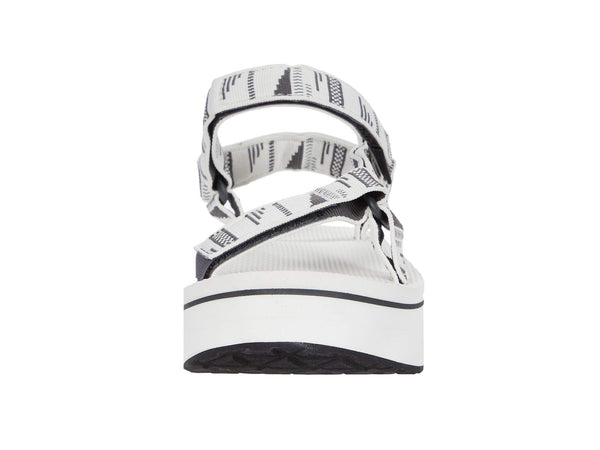 Teva Women's Flatform Universal Sandal-Chara Bright White