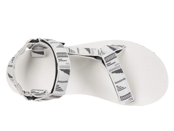 Teva Women's Flatform Universal Sandal-Chara Bright White