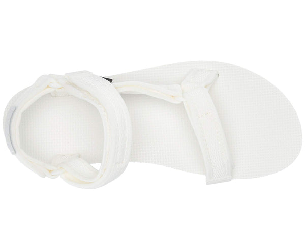 Teva Women's Flatform Universal Mesh Print Sandal-Bright White