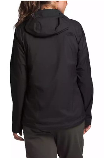 The North Face Womens Venture 2 Rain Jacket-TNF Black