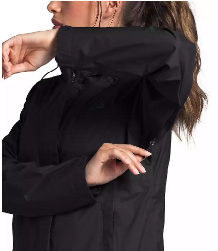 The North Face Womens Venture 2 Rain Jacket-TNF Black